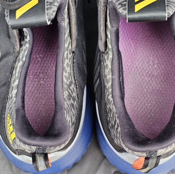 Adidas Alphabounce Core Black Shock Purple Running Shoes B42351 Mens Size 10.5 ! - Picture 4 of 8